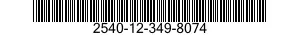 2540-12-349-8074 LOCK,SAFETY BELT,VEHICLE 2540123498074 123498074