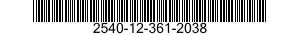 2540-12-361-2038 COVER,VEHICLE WINDOW 2540123612038 123612038