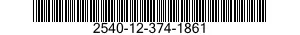 2540-12-374-1861 PINTLE ASSEMBLY,TOWING 2540123741861 123741861