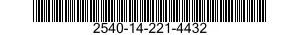 2540-14-221-4432  2540142214432 142214432
