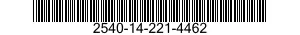 2540-14-221-4462  2540142214462 142214462