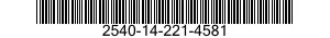 2540-14-221-4581  2540142214581 142214581