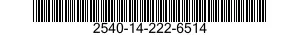 2540-14-222-6514  2540142226514 142226514