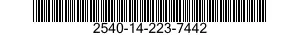 2540-14-223-7442 GRILLE PAREPIERRES 2540142237442 142237442