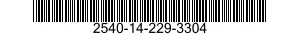 2540-14-229-3304  2540142293304 142293304