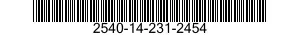 2540-14-231-2454  2540142312454 142312454