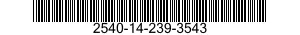 2540-14-239-3543  2540142393543 142393543