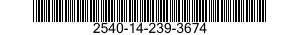 2540-14-239-3674  2540142393674 142393674