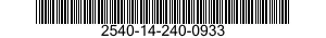 2540-14-240-0933 CROCHET VOLET DE CO 2540142400933 142400933