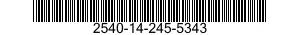 2540-14-245-5343  2540142455343 142455343