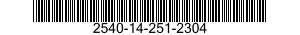 2540-14-251-2304  2540142512304 142512304