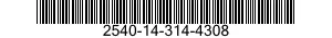 2540-14-314-4308  2540143144308 143144308