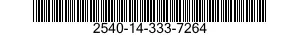 2540-14-333-7264  2540143337264 143337264
