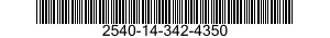 2540-14-342-4350 PUSH BUTTON 2540143424350 143424350