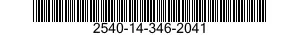 2540-14-346-2041  2540143462041 143462041
