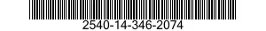 2540-14-346-2074  2540143462074 143462074
