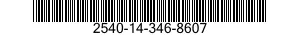 2540-14-346-8607  2540143468607 143468607
