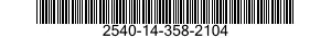 2540-14-358-2104  2540143582104 143582104