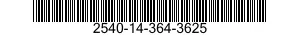 2540-14-364-3625  2540143643625 143643625