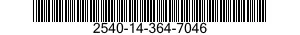 2540-14-364-7046  2540143647046 143647046