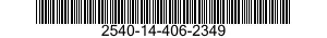 2540-14-406-2349 HANDLE,DOOR 2540144062349 144062349