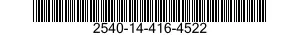 2540-14-416-4522 PLAQUE D'APPUI 2540144164522 144164522