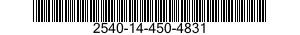 2540-14-450-4831 PARTS KIT,SEAT,VEHICULAR 2540144504831 144504831