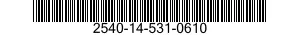 2540-14-531-0610  2540145310610 145310610