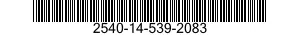 2540-14-539-2083 ARM,WINDSHIELD WIPER 2540145392083 145392083