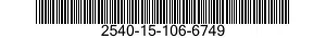 2540-15-106-6749 STAFFA,ATTACCO SOSP 2540151066749 151066749