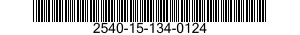 2540-15-134-0124 SERRATURA DX 2540151340124 151340124