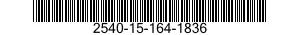 2540-15-164-1836 PULSANTE BLOCCAGGIO 2540151641836 151641836