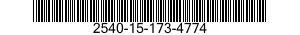 2540-15-173-4774 SERRATURA FORD 2540151734774 151734774