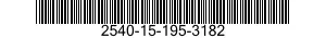 2540-15-195-3182 INSTALLATION AND EQUIPMENT KIT,VEHICLE 2540151953182 151953182