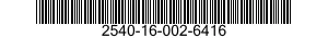 2540-16-002-6416 MOTOR,HYDRAULIC 2540160026416 160026416