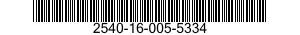 2540-16-005-5334 BOX,ACCESSORIES STOWAGE 2540160055334 160055334