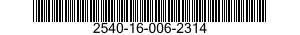 2540-16-006-2314 ROD, DOOR LOCK 2540160062314 160062314