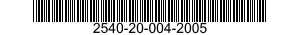 2540-20-004-2005 ARMOR,SUPPLEMENTAL,SMALL ARMS-FRAGMENTATION PROTECTIVE 2540200042005 200042005