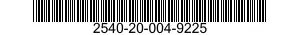 2540-20-004-9225 INSTALLATION AND EQUIPMENT KIT,VEHICLE 2540200049225 200049225