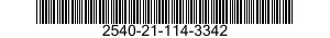 2540-21-114-3342  2540211143342 211143342