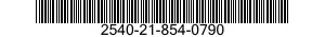 2540-21-854-0790 BRACKET,ANGLE 2540218540790 218540790