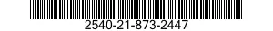 2540-21-873-2447  2540218732447 218732447