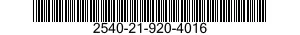 2540-21-920-4016 ARMOR,SUPPLEMENTAL,SMALL ARMS-FRAGMENTATION PROTECTIVE 2540219204016 219204016