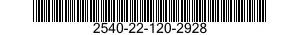 2540-22-120-2928 BUMPER,NONMETALLIC 2540221202928 221202928