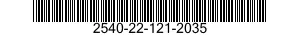 2540-22-121-2035 MOLDING,PLASTIC 2540221212035 221212035