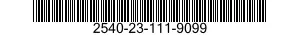 2540-23-111-9099 WINDSCREEN WASHER, 2540231119099 231119099