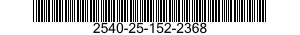 2540-25-152-2368 WINDSHIELD WIPER ASSEMBLY 2540251522368 251522368