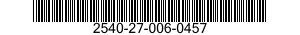 2540-27-006-0457 HANDLE,DOOR,VEHICULAR 2540270060457 270060457