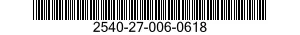 2540-27-006-0618 ADAPTER,TOWBAR,VEHICULAR 2540270060618 270060618