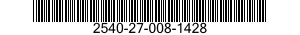 2540-27-008-1428 BUMPER SECTION,VEHICULAR 2540270081428 270081428